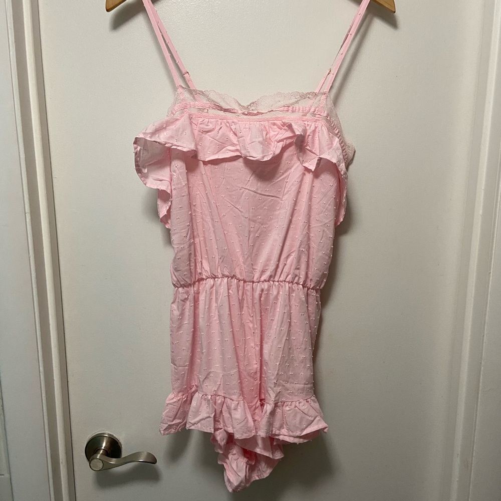 Pink romper